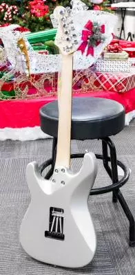 Store Special Product - Charvel Guitars - Prashant Aswani Signature Pro-Mod So-Cal PA28, Rosewood Fingerboard - Inca Silver